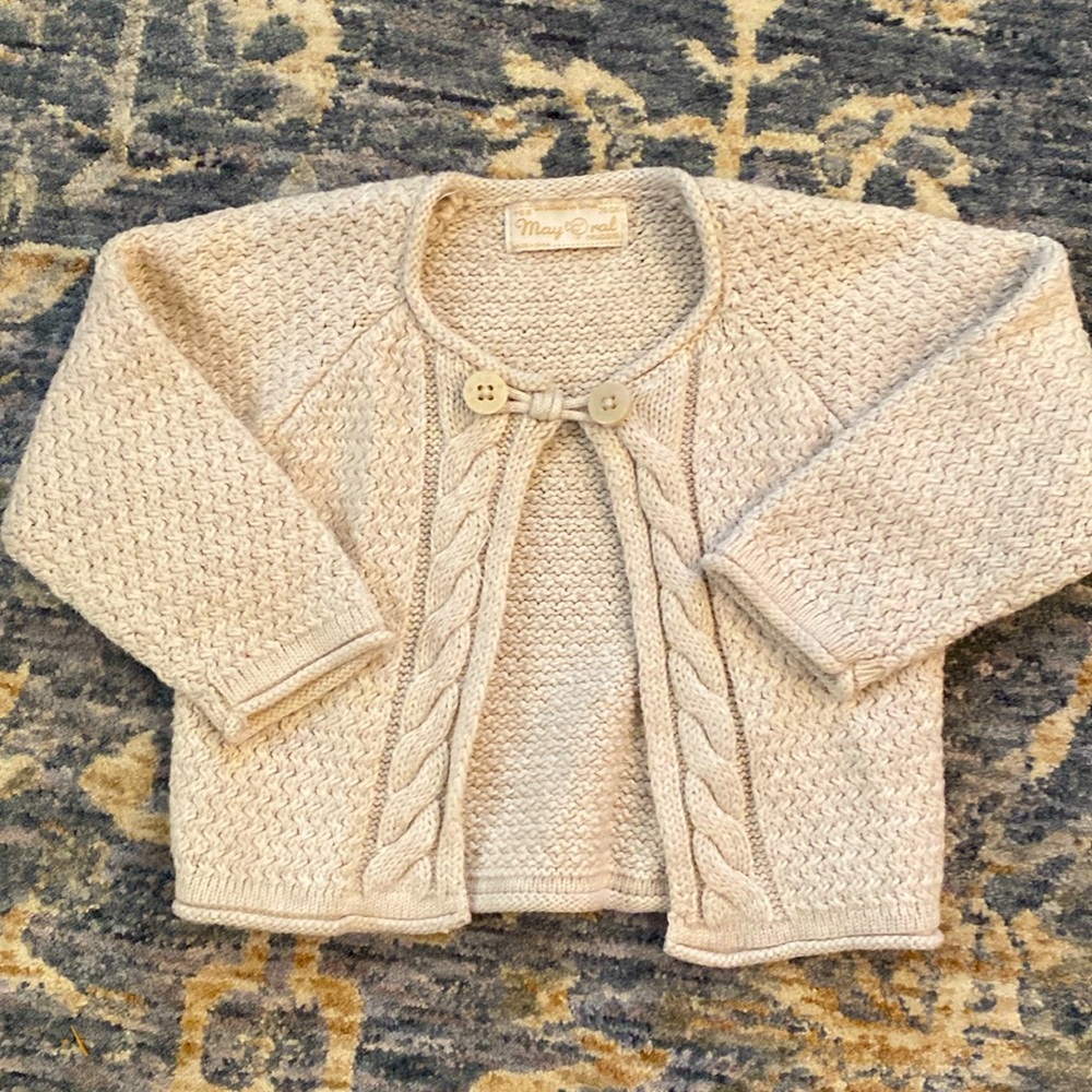 MAY ORAL NEWBORN SWEATER